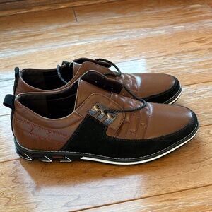 Men's Brown and Black Sneakers
